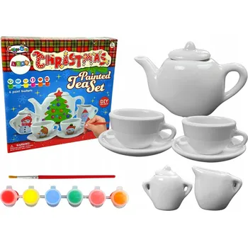 kreativní sada Vánoční kreativní sada DIY - Malování na porcelán