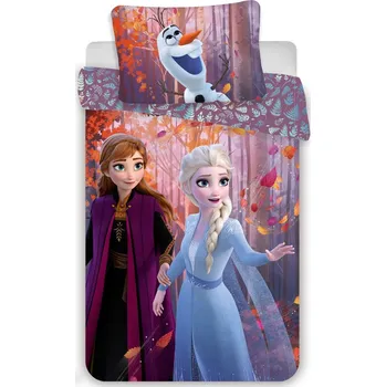 Povlečení Povlečení Frozen 2 sister purple 140x200, 70x90 cm