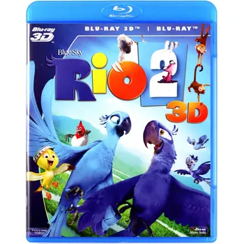 Blu-ray film Rio 2 Blu-ray 3D disk