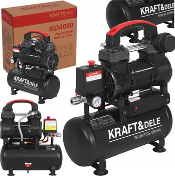 Kompresor Bezolejový kompresor Kraft&Dele kd4080 9 l 8 bar