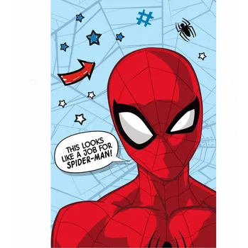 Dětská deka Mikroflanelová deka Spider-Man 100x150 cm
