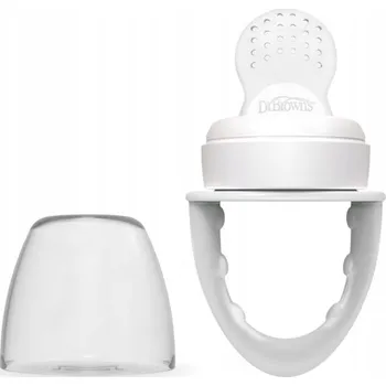 Kousátko na podávání jídla Dr Brown's silikonové šedé