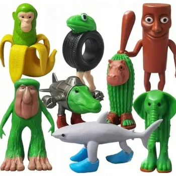 Figurka Sada figurek Brain Rot Tung Sahur Tralalero Tralala, 8 Kusů figurek