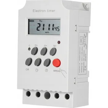 vypínač KG316T-II PROGRAMOVATELNÝ ČASOVAČ SPÍNAČ ZAP/VYP TIMER 220V