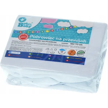 Přebalovací podložka Potah na přebalovací podložku Plus Baby froté bílý 50/70