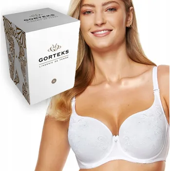 Podprsenka GORTEKS Yvette bílá vyztužená podprsenka 65G