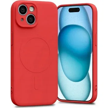 Pouzdro na mobilní telefon Zadní Kryt Mercury goospery pro Apple iPhone 15 červený