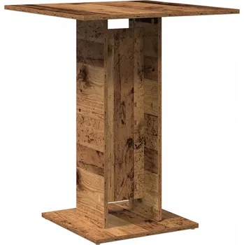 Konferenční stolek Konferenční stolek 60 x 60 x 75 cm, barva staré dřevo, materiál dřevotříska