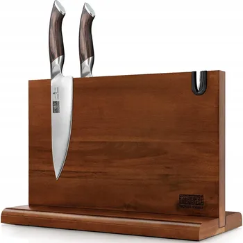 HOSHANHO Magnetický blok na Nože s brouskem Akácie