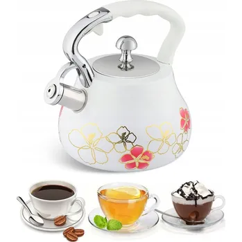 Varná konvice Tradiční ocelová Konvice Edenberg 3 l bílá