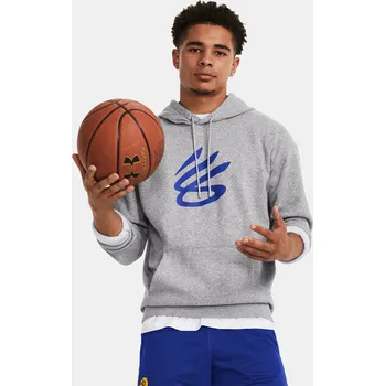 Pánská móda Pánská mikina Under Armour Curry Splash Hoodie 1380839-011 Šedá MD