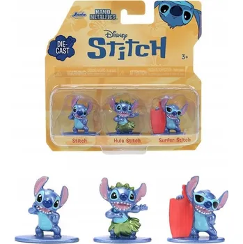 Figurka DISNEY STITCH KOVOVÉ FIGURKY 3-BALENÍ - SADA TŘÍ KOVOVÝCH FIGUREK MIMOZEMŠŤAN