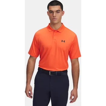 Pánská móda Pánské tričko Under Armour UA Matchplay Polo 1377374-847 Oranžová MD