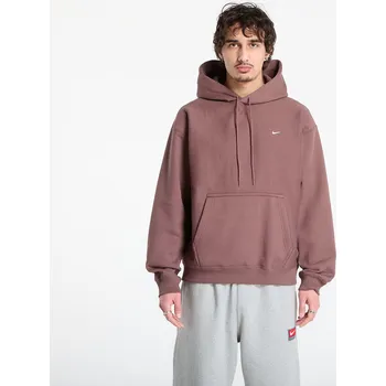 Pánská mikina Mikina Nike Solo Swoosh Men's Pullover Hoodie Tattoo/ White XL