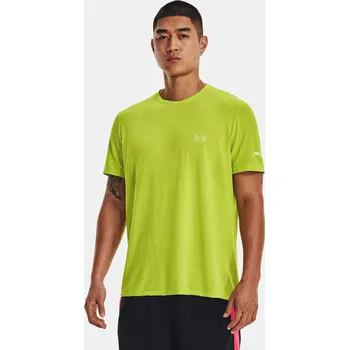 Pánské tričko Pánské tričko Under Armour UA SEAMLESS STRIDE SS 1375692-324 Zelená LG