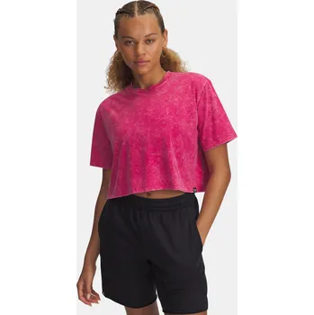 Dámské tričko Under Armour UA Rival Wash SS 1389724-681 Růžová LG