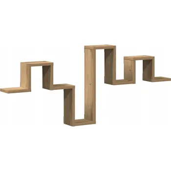 police Nástěnná police dub artisan 104,5 x 10 x 43 cm