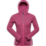 Dámský hřejivý svetr na zip ALPINE PRO ZEGA 2 růžová XS
