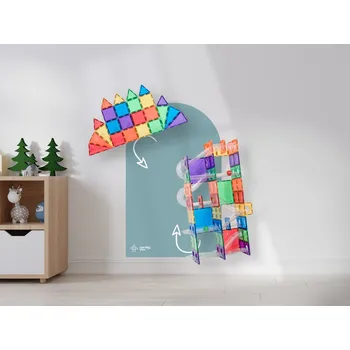 Dětský pokoj Mamido Tiles Magnetická tapeta na zeď Celadon MT104