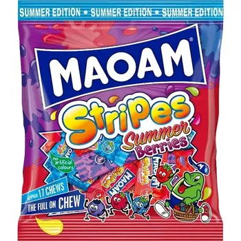 Bonbon MAOAM žvýkací pásky s příchutí letního ovoce 140 g PM