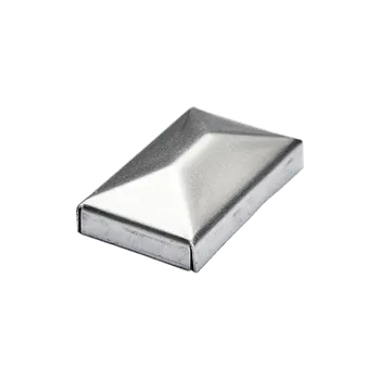 Záslepka do zásuvky Stříška na sloupek 60/40mm, černá