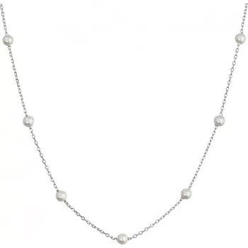 Náhrdelník Stříbrný náhrdelník se shell perličkami 12145.1