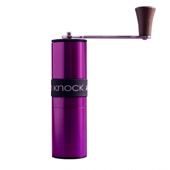 Mlýnek na kávu Aergrind Coffee Grinder 2 - Made By Knock - fialový