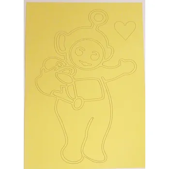 Pískohraní s.r.o. Šablona Teletubbies Velikost: 245 x 362 mm