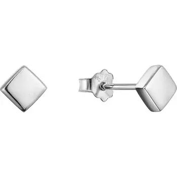 Náušnice Stříbrné náušnice čtverečky 61026