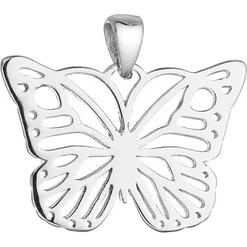Oblečení a móda Stříbrný přívěsek motýl 64042
