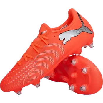 Fotbal Pánské kopačky kolíky Puma Future 9 Play MxSG červené