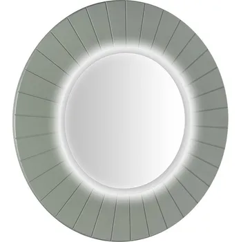 Zrcadlo Sapho Lumiro Strip Kulaté zrcadlo s LED osvětlením v rámu ø 75cm, verde, LR750-4444S