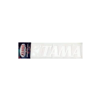 Příslušenství pro bicí nástroj TAMA TLS100WH Logo Sticker White