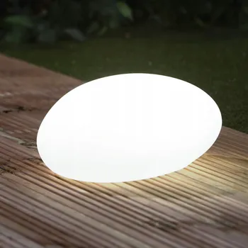 Venkovní osvětlení Solární lampa Easymaxx Solární lampa bílá 16 cm 1 ks