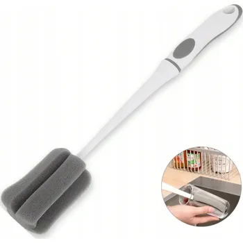 Kartáč na nádobí KARTÁČ NA ČIŠTĚNÍ LAHVÍ A SAVIČEK 32CM