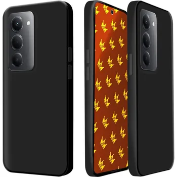 Pouzdro na mobilní telefon Pouzdro pro Xiaomi Redmi 15 5G (černé, matné, silikonové, Zadní Kryt, ochranné)