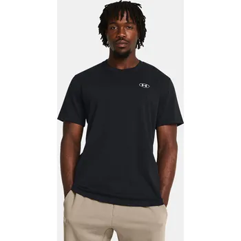 Pánské tričko Under Armour Pánské tričko UA HW LC PATCH SS 1382902-001 Černá XXL