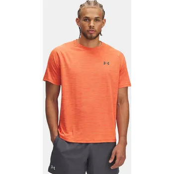 Pánské tričko Pánské tričko Under Armour UA Tech Textured SS 1382796-847 Oranžová SM