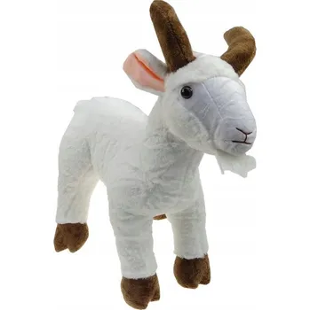 plyšák KOZA VELKÁ Plyšák pro děti Plyšová Hračka 50 CM Plyšový Mazlíček Přítulníček jako Dárek BÍLÁ