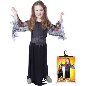 Karnevalový kostým Rappa Dětský kostým černá čarodějnice/Halloween (M) e-obal
