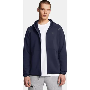 Pánská móda Pánská mikina Under Armour UA Unstoppable Flc FZ HD 1389352-410 Modrá XXL