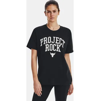 Dámské tričko Dámské tričko Under Armour Pjt Rock Hwt Campus T 1377449-001 Černá SM