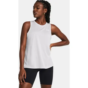 Dámské tílko Under Armour Tech Tank Twist-GRY 1383656-014 Šedá XS