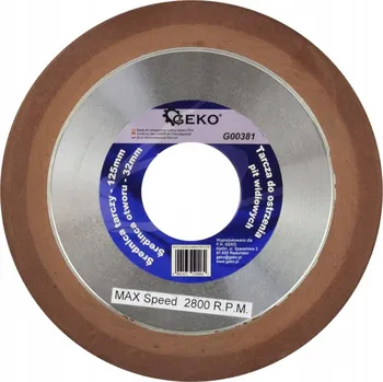 Pilový kotouč Kotouč pro ostření pilových kotoučů Geko G00381 125 x 32 mm