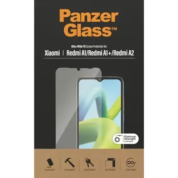 Telefonní příslušenství PanzerGlass Tvrzené sklo UWF pro Xiaomi Redmi A2 černá (8067)