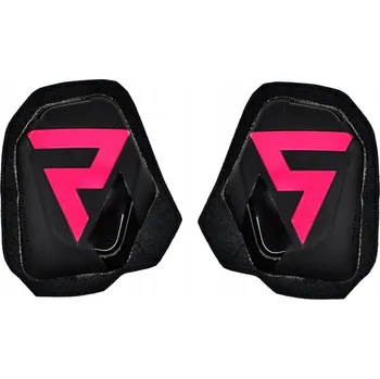 Motocyklový chránič kolene a holeně KOLENNÍ SLIDERY REBELHORN (NA SUCHÝ ZIP) ČERNÉ/PINK