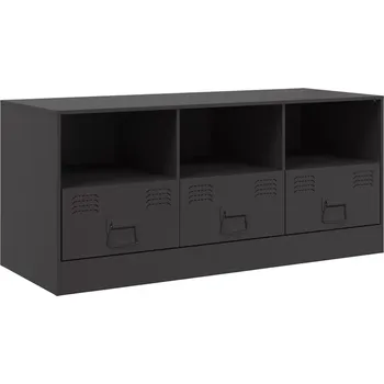 Televizní stolek TV stolek Steelline 99x39x44 cm, černý