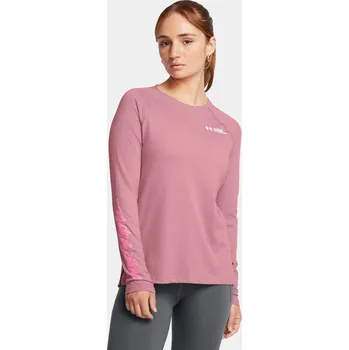Dámské tričko Dámské tričko Under Armour UA SCRIPT WORDMARK LS 1374188-697 Růžová XS
