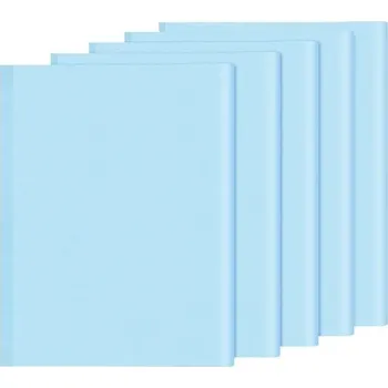 Zahradní dekorace 100 listů světle modrého hedvábného papíru, 70 x 50 cm, dárkový balicí papír z hedvábného papíru na