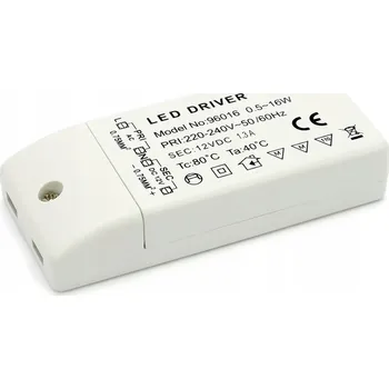 Transformátor TRANSFORMÁTOR 12V 16W 220-240V PRO LED